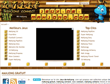 Tablet Screenshot of jeux-de-mahjong.com